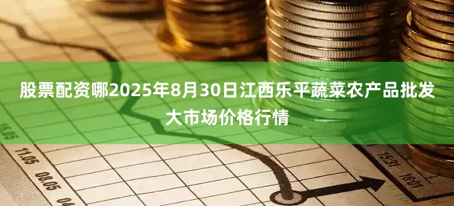 股票配资哪2025年8月30日江西乐平蔬菜农产品批发大市场价格行情